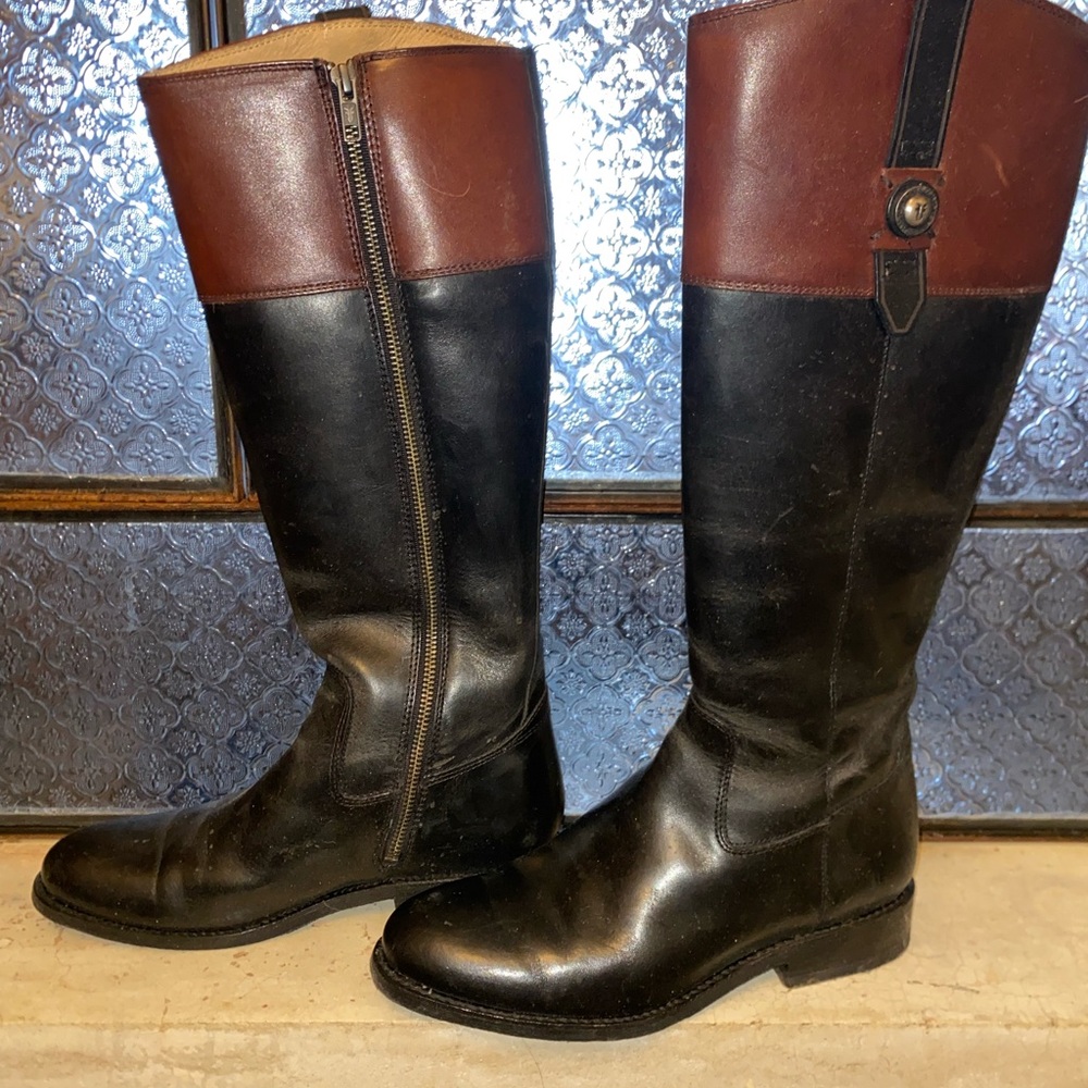 Frye boots leather